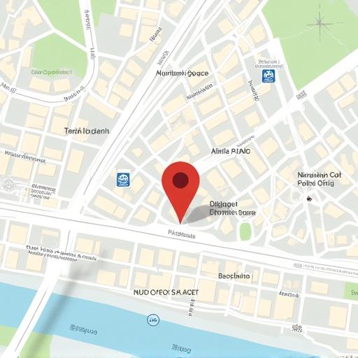 Furoshiki Spaceのある日本橋室町の地図。